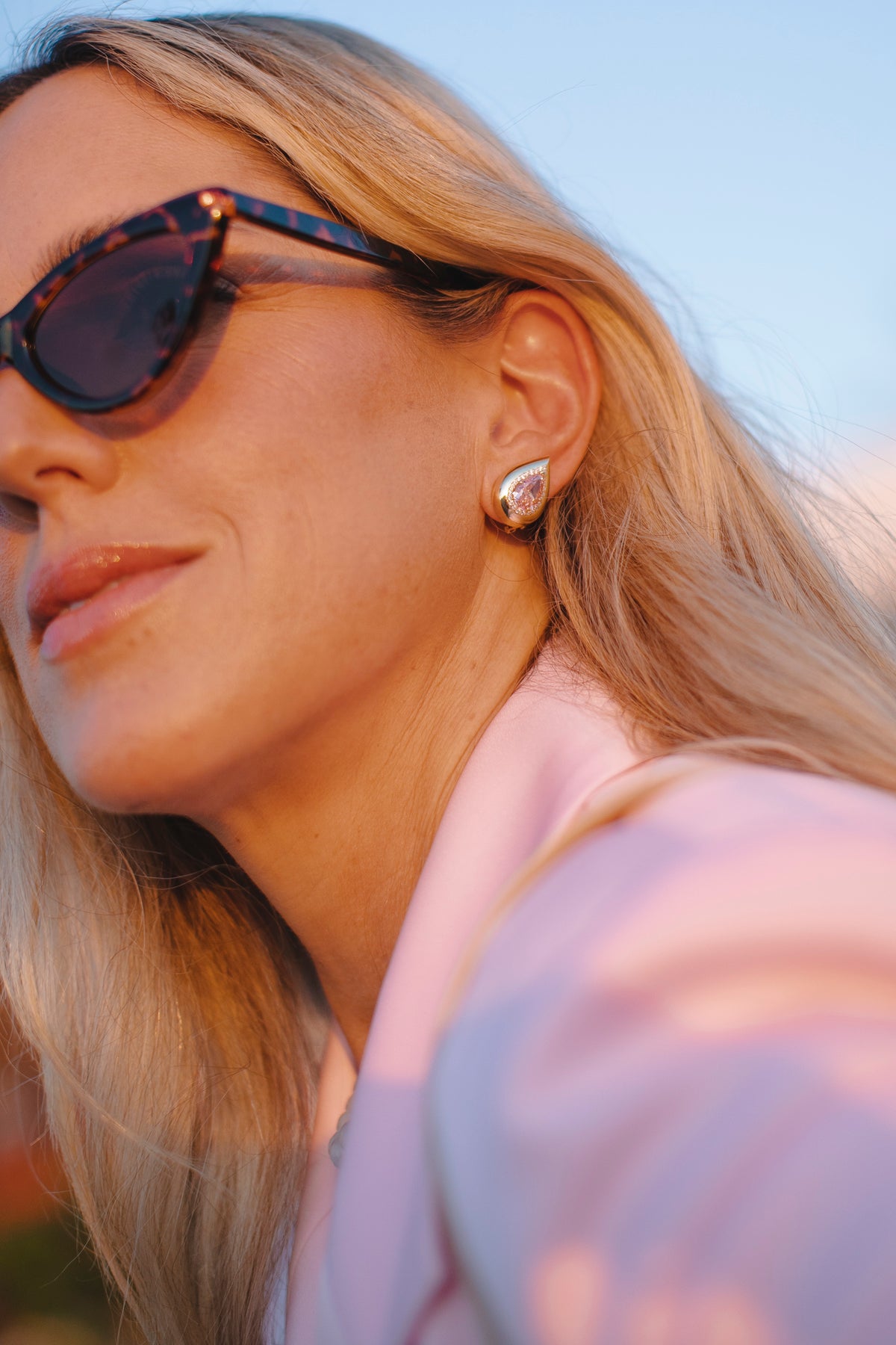 The Chaya Pear Earrings