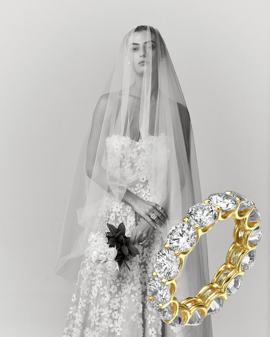 Round Diamond Eternity Band