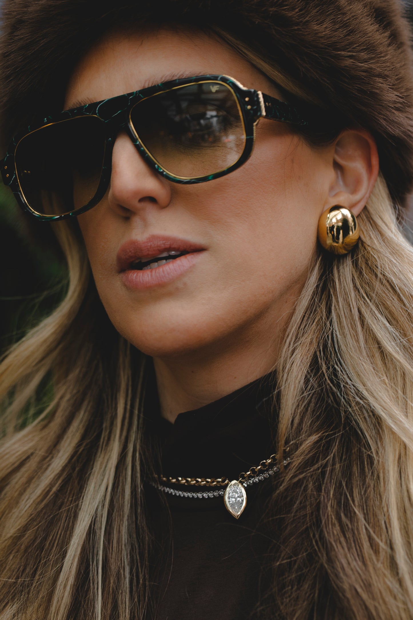 The Chaya Marquise Necklace