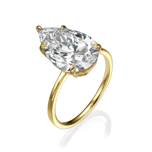 Pear-Shape Ring