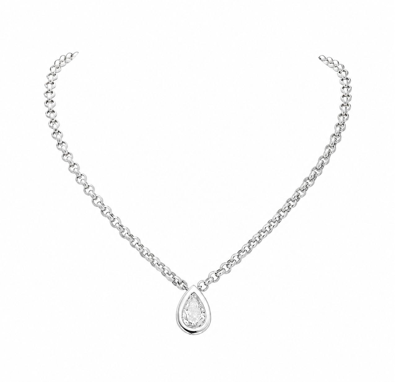 The Chaya Pear Necklace