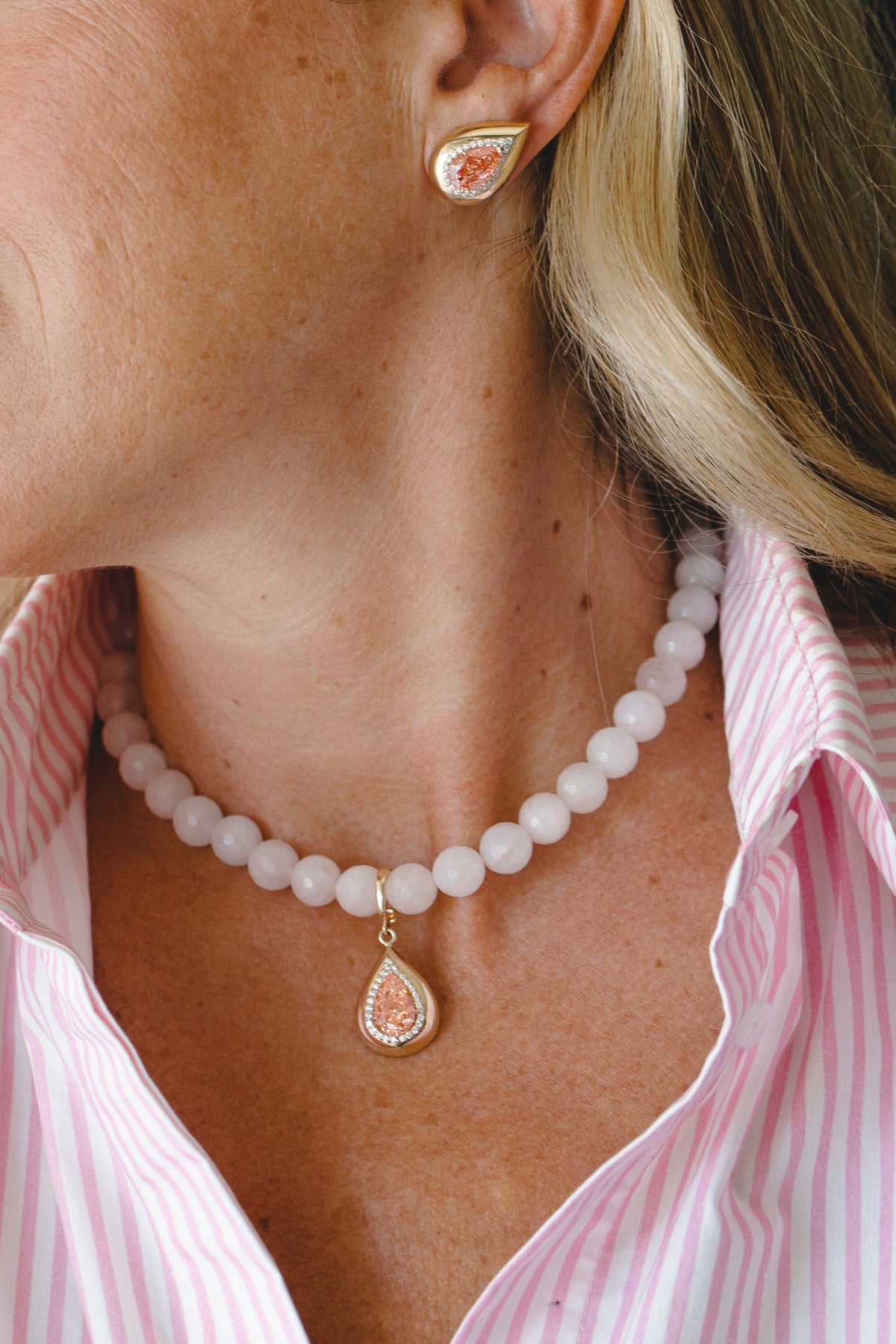 The Chaya Pear Pendant