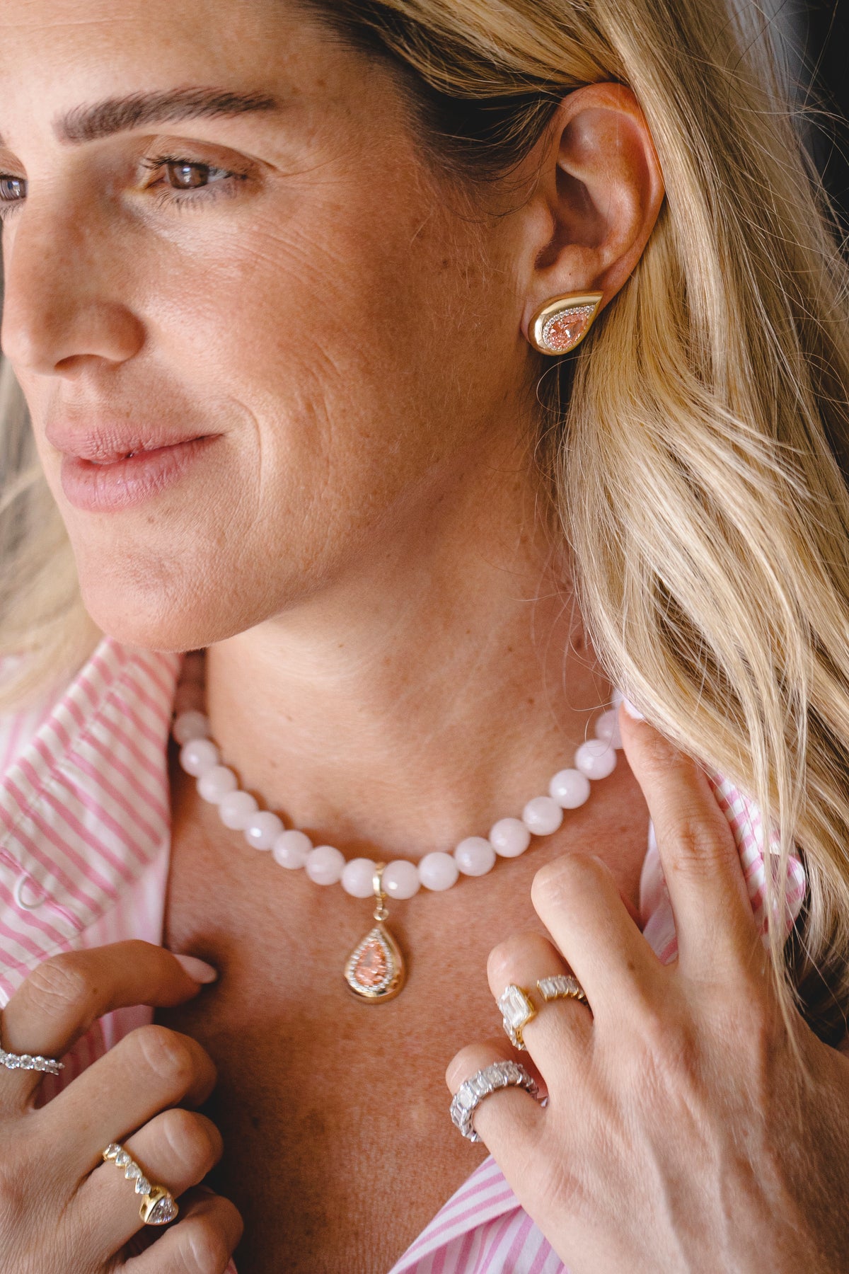 The Chaya Pear Earrings