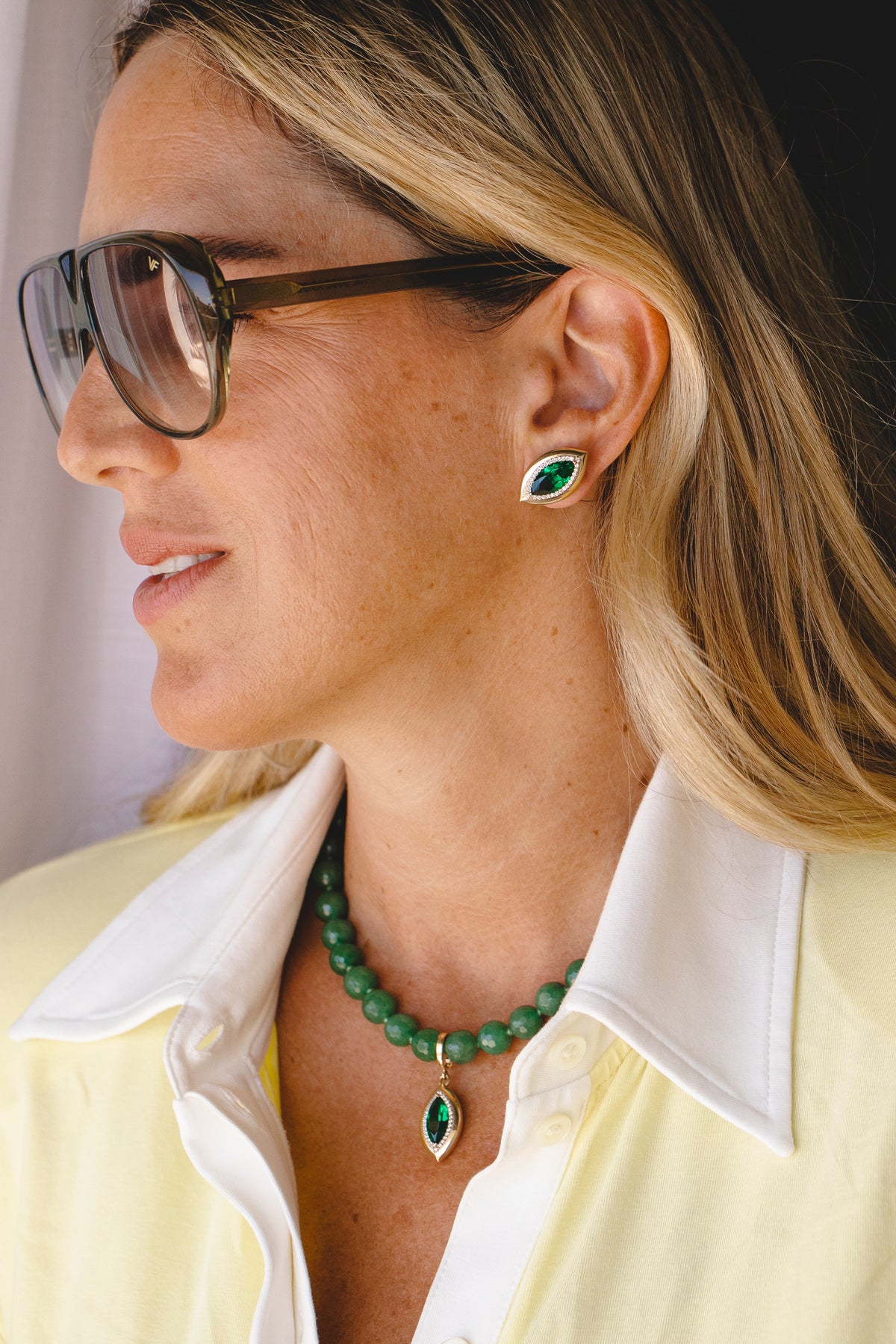 The Chaya Marquise Pendant