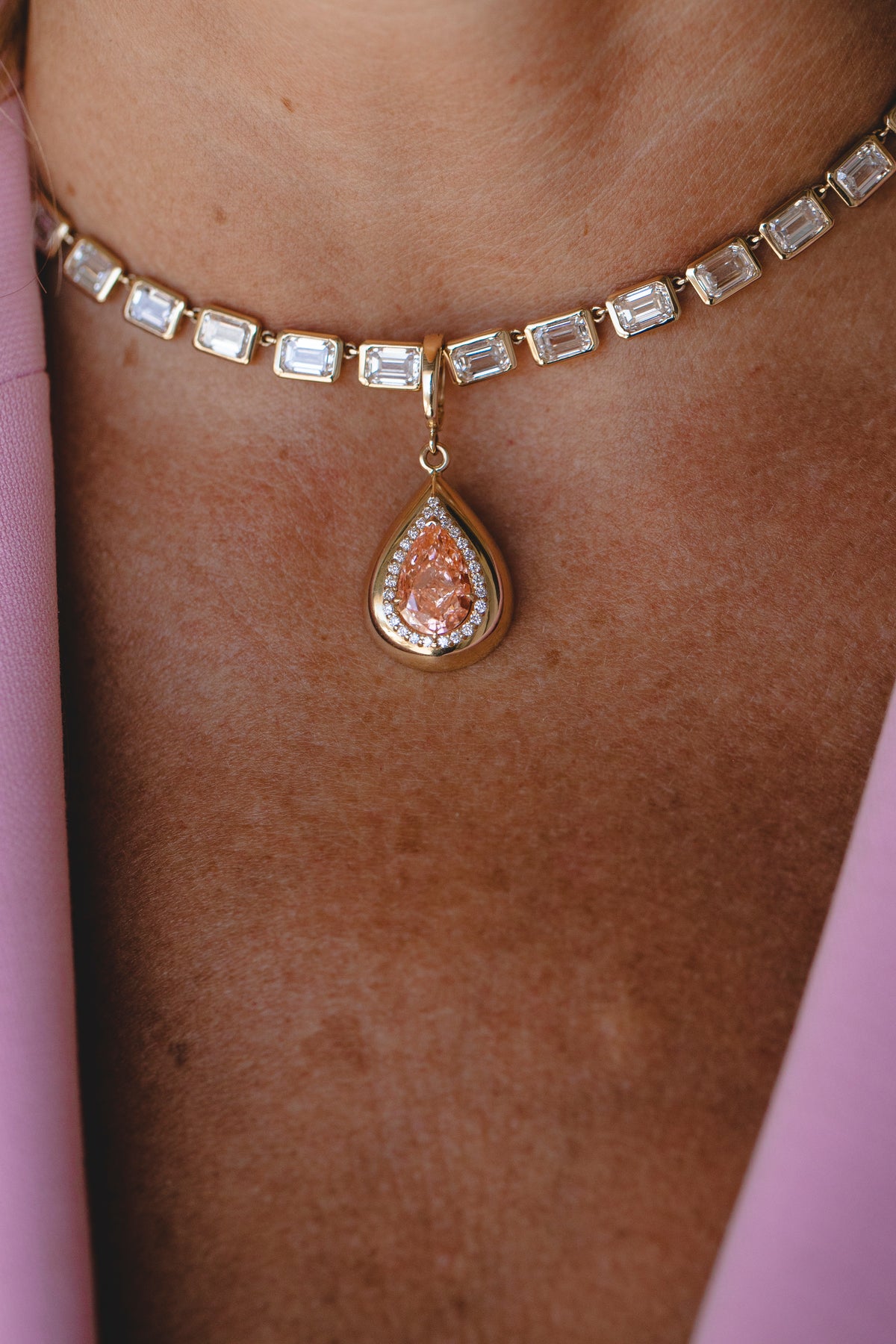 The Chaya Pear Pendant