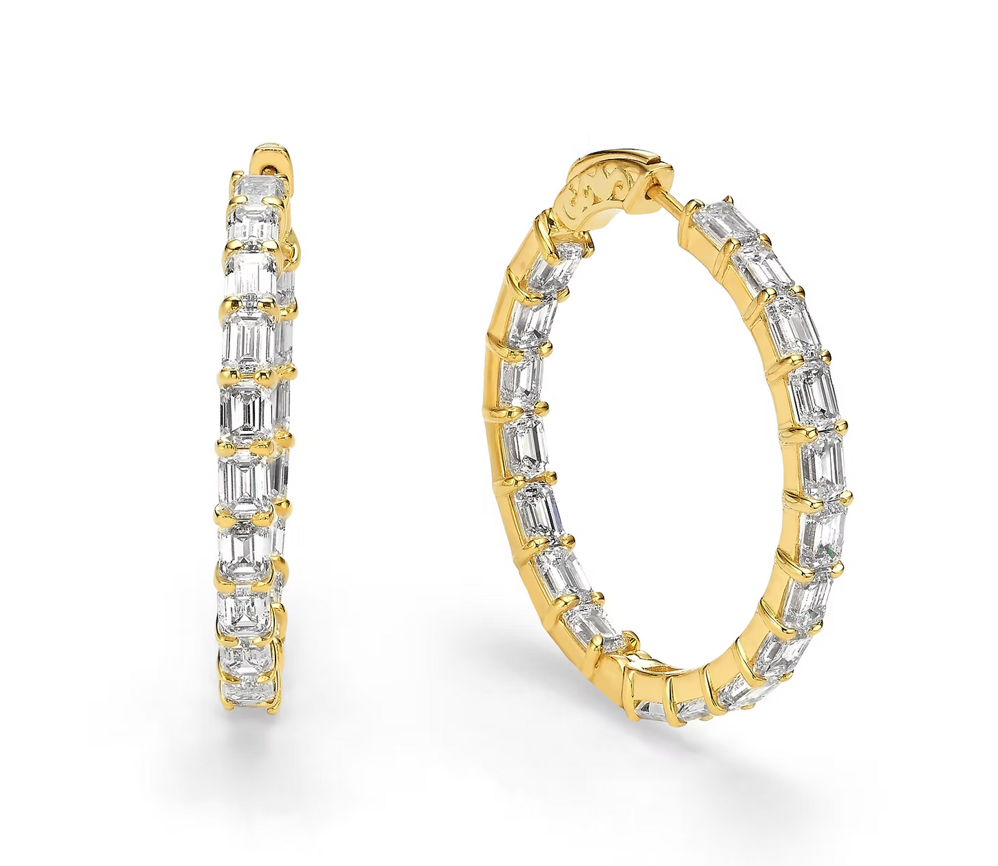 Inside Out Hoop Earrings