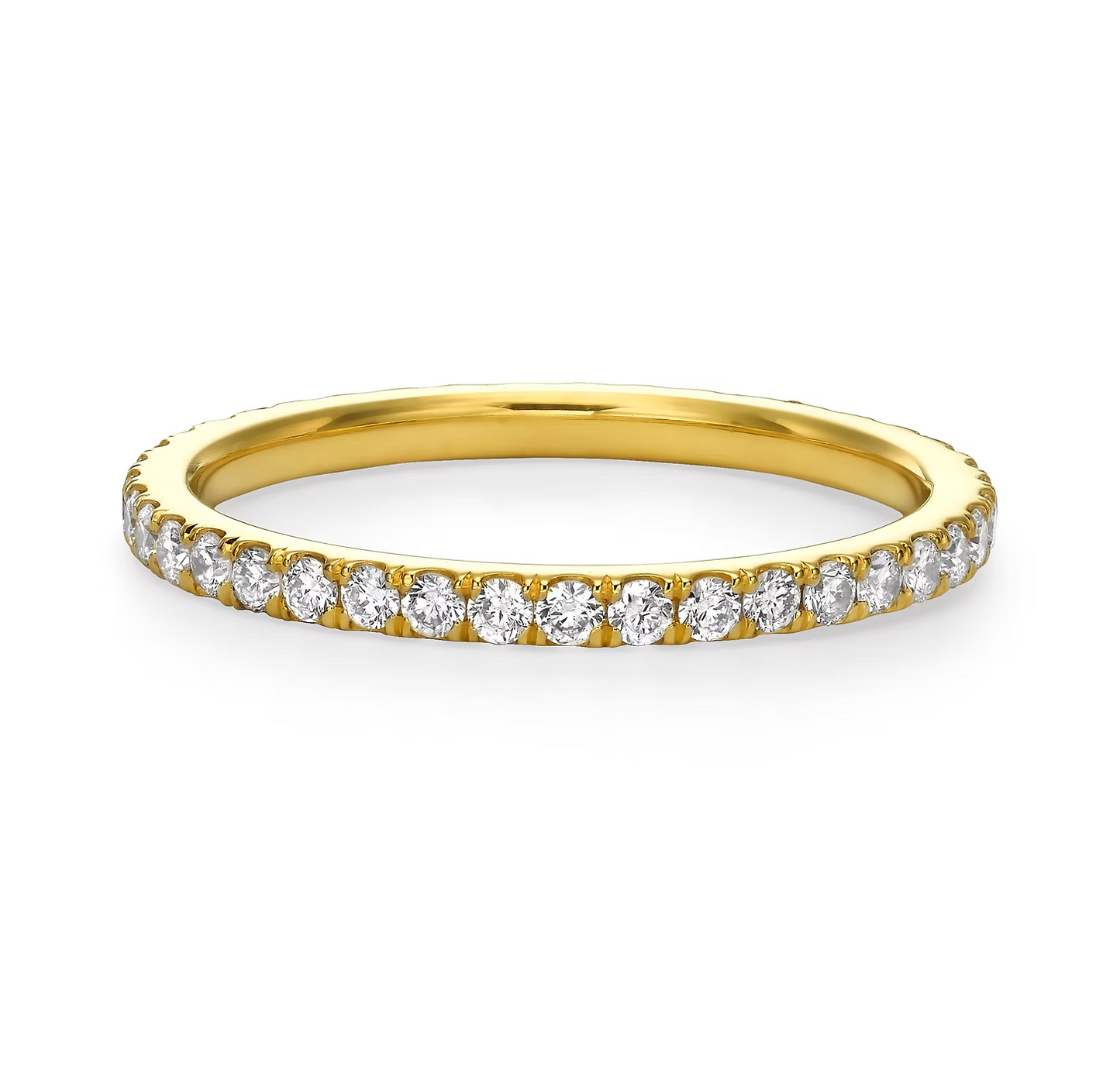 Micropavé Eternity Band