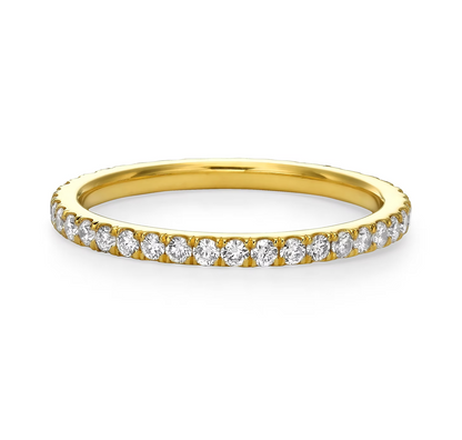 Micropavé Eternity Band
