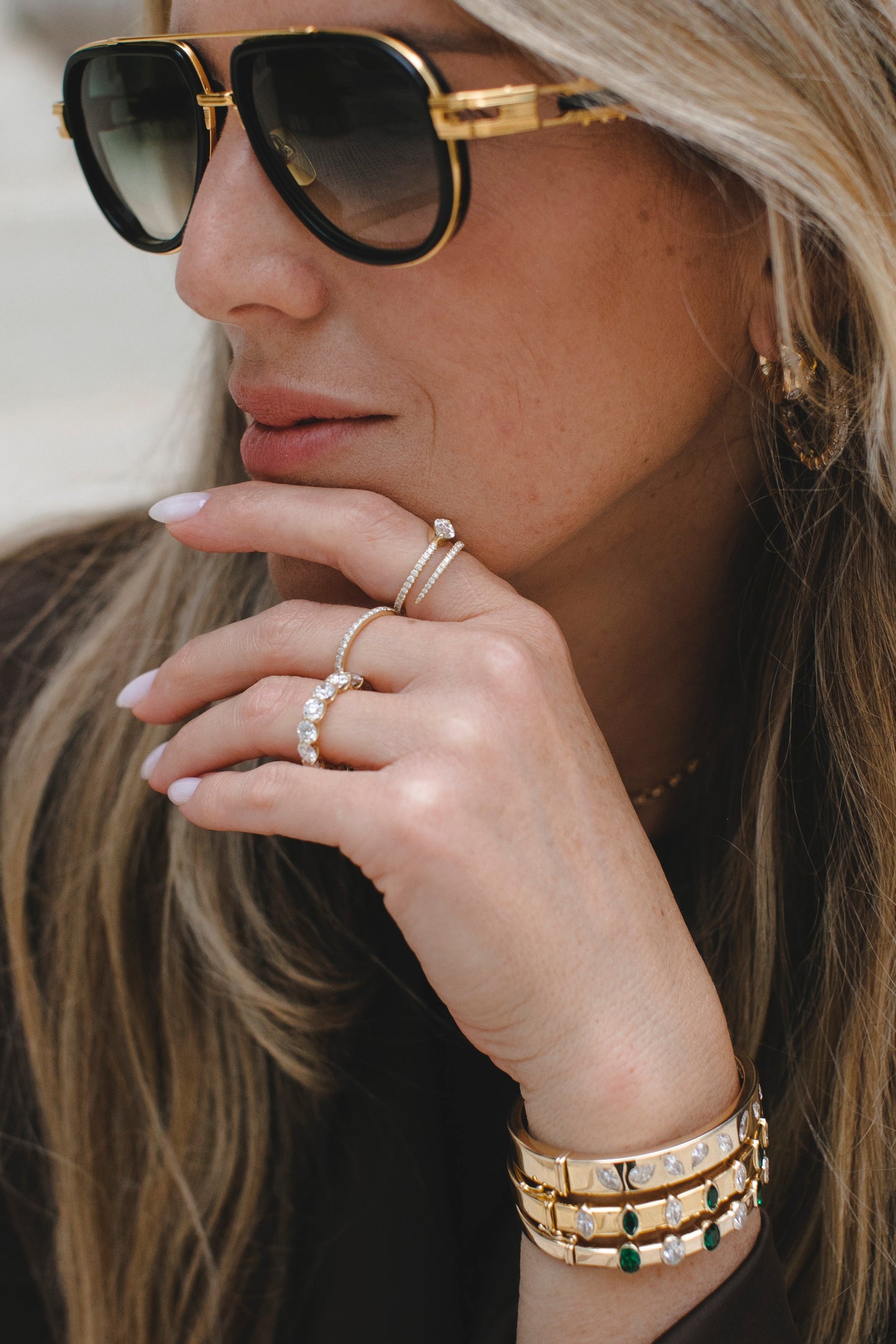 Micropavé Eternity Band