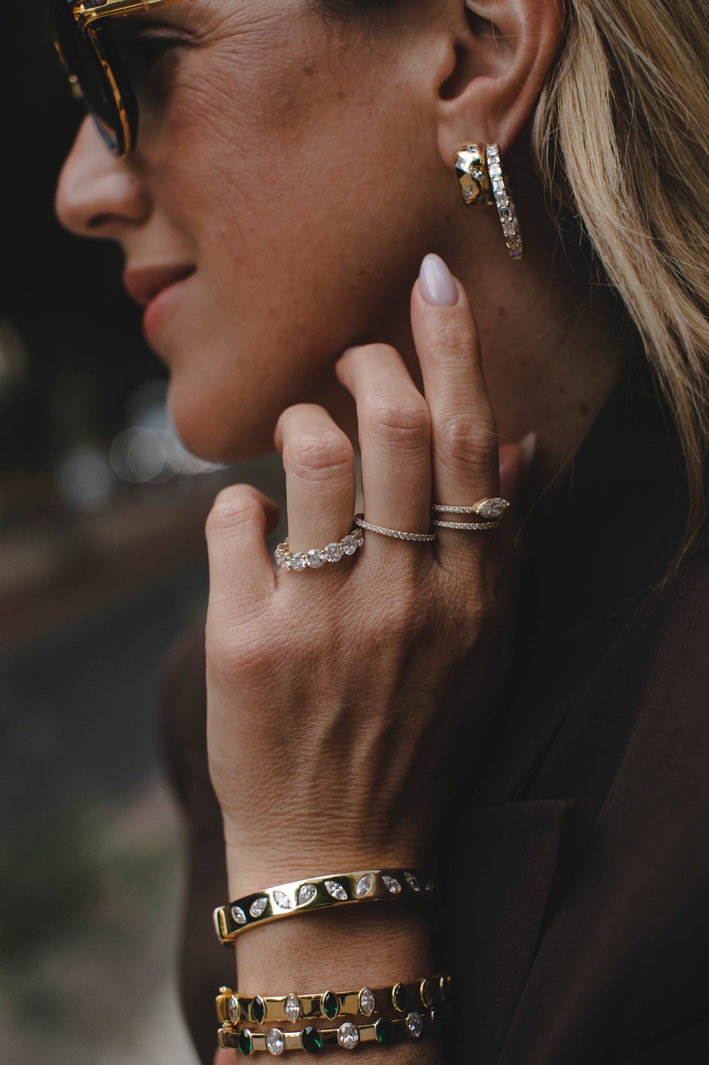 Micropavé Eternity Band