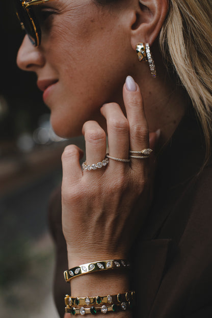 Micropavé Eternity Band