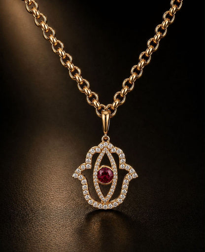 The Hamsa Necklace